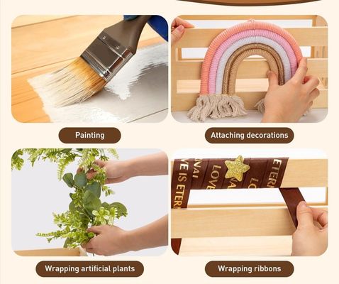 Fabbricazione in legno Cesto per la doccia per bambini Funzione armadio Risparmia spazio Cesto per la custodia dei bambini Cesto per bambini