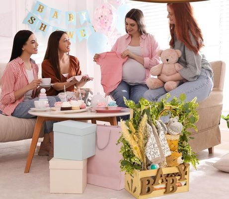 Fabbricazione in legno Cesto per la doccia per bambini Funzione armadio Risparmia spazio Cesto per la custodia dei bambini Cesto per bambini