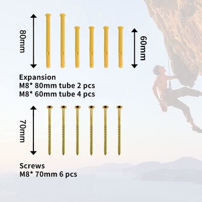 Strumentale di arrampicata in legno per l' allenamento degli atleti
