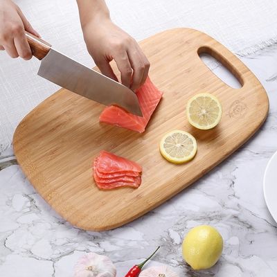 Piccoli vassoi per il tavolo da taglio di legumi di formaggio di bambù biologico 2 pezzi per cucina