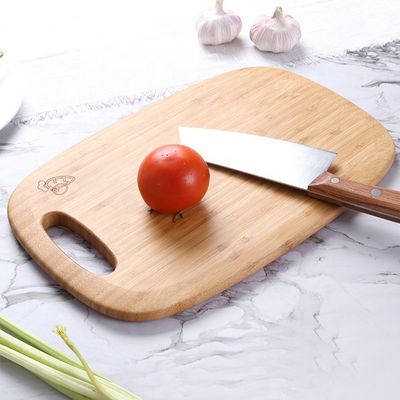 Piccoli vassoi per il tavolo da taglio di legumi di formaggio di bambù biologico 2 pezzi per cucina