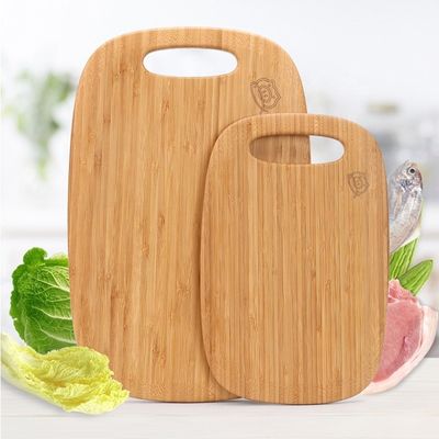 Piccoli vassoi per il tavolo da taglio di legumi di formaggio di bambù biologico 2 pezzi per cucina