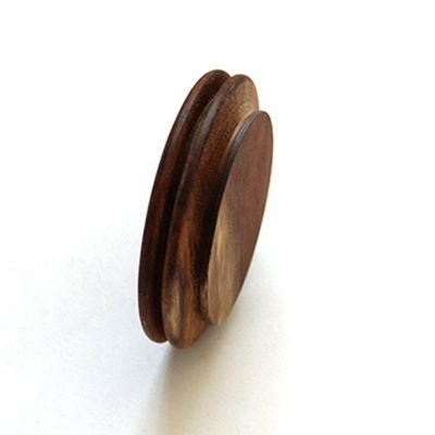 Capo di sigillo in legno di acacia di qualità alimentare per baratto di vetro ad alto borosilicato Certificato FSC