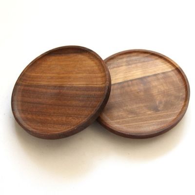 Ordine su misura Acceptato Cucina Caramelle Spezie Barattolo di vetro con coperchio di noce nera non versamento