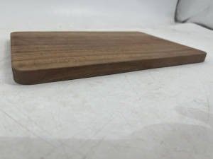 Logo personalizzato Tavola di taglio per legno di noce accettabile per materiale naturale ecologico