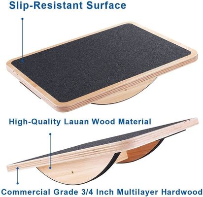 Plywooden Balance Board di legno Plywooden Balance Board di legno