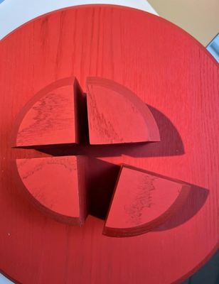 Base di legno di pino su misura per la decorazione domestica