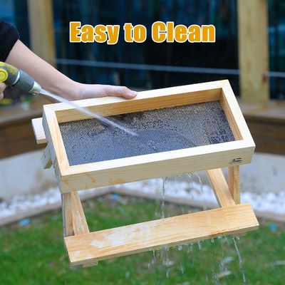 Tavolo di pollo artigianale Tavolo da picnic in legno per piatti da compagnia