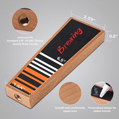 Manicotti personalizzabili per rubinetti da birra per bar e ristoranti Logo incluso