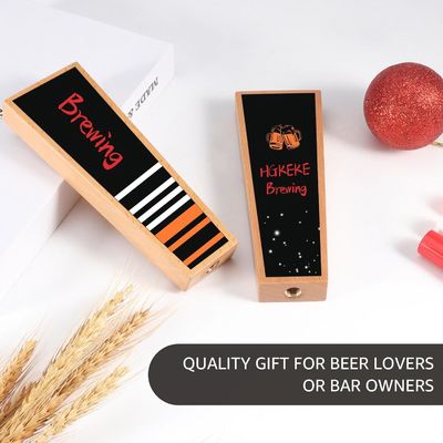 Manicotti personalizzabili per rubinetti da birra per bar e ristoranti Logo incluso