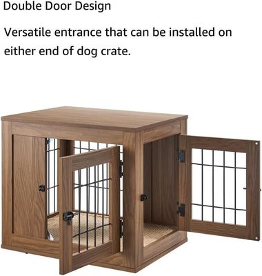 Mobili in legno Cage per cani Moderno Decorativo Custom Pet House Tavolo da notte