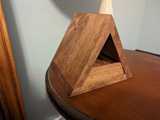 Mini portalibri in legno per camera da letto