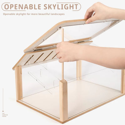 Casella d'orologio Casella d'orologio per criceti Casella d'orologio per criceti Mobili per animali da compagnia Casa da gioco Modello solido per animali da compagnia