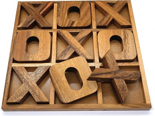 XOXO di legno gioco di tavola per la famiglia per le donne Perfetto per viaggiare o intrattenimento nel cortile