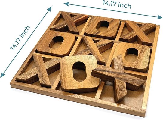 XOXO di legno gioco di tavola per la famiglia per le donne Perfetto per viaggiare o intrattenimento nel cortile