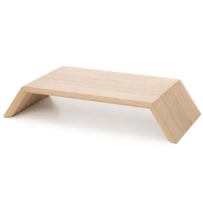 Stand per monitor LCD a schermo per computer in legno con design ergonomico e materiale in legno