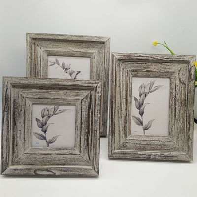 In legno quadri da 4" 6" 7" in stile rustico personalizzato scolpito a mano con colore semplice