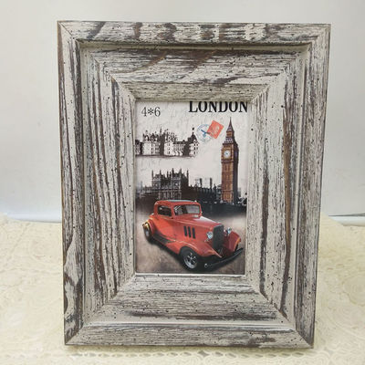 In legno quadri da 4" 6" 7" in stile rustico personalizzato scolpito a mano con colore semplice