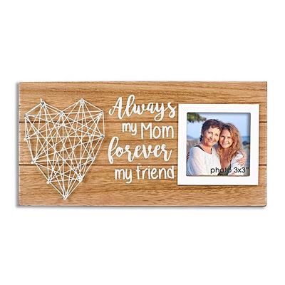 Stile rustico in legno Fidanzamento regalo di nozze String Art Fotoquadro Quadro fai da te