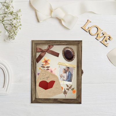 Cassa protettiva per la conservazione di foto e ricordi 25.4x20.3x5.6