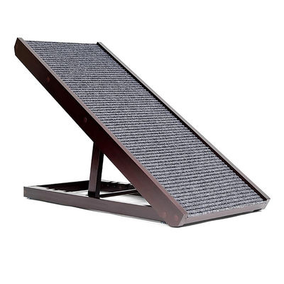 Rampa pieghevole in legno a colori semplici per piccoli animali Letto per cani OEM/ODM Ordine