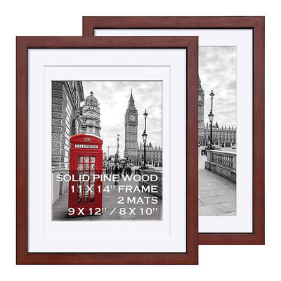 Home Decorative regalo di nozze Legno verniciato fotogrammi murali con disegno artistico