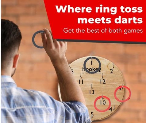 Divertimento all' aperto per adulti e bambini Gioco di lancio d' anello personalizzato Perfetto divertimento di festa