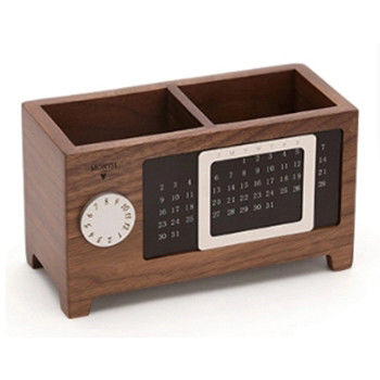 17X7.2X9.6cm Portapenna in legno Scatola Calendario dell'Avvento Tieni organizzato il tuo materiale scolastico