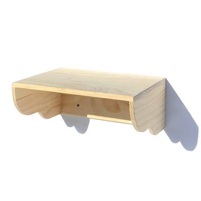 Logo personalizzato Acceptabile Piattaforma di salto per gatti in legno Casa mobili Ponte sospesa