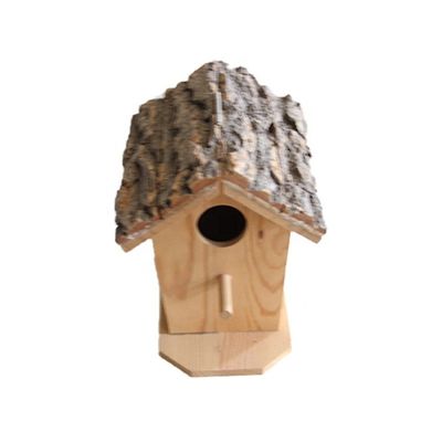 Casa per uccelli in legno fatta a mano per la decorazione del giardino Tipo di articolo Altro colorato