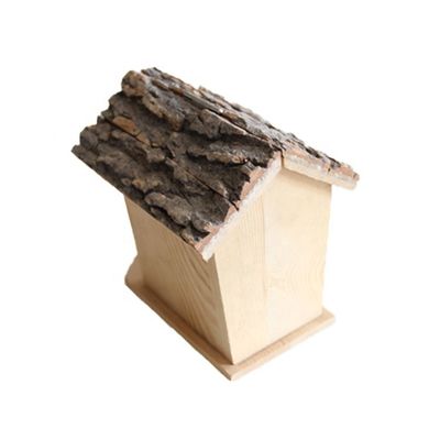 Casa per uccelli in legno fatta a mano per la decorazione del giardino Tipo di articolo Altro colorato