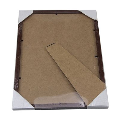 Cornice fotografica in legno massello a colori personalizzati con cornice interna rimovibile e vetro reale