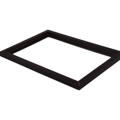 Cornice fotografica in legno massello a colori personalizzati con cornice interna rimovibile e vetro reale