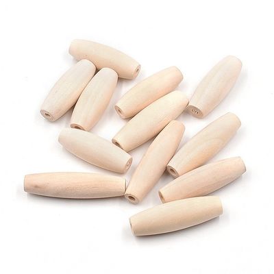 20 mm perline di legno rotonde in vracchia Ottime per regali fai da te e collane in colore naturale