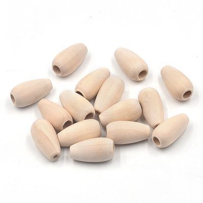 20-40mm perline di legno colore naturale forma di cuore legno per fai da te bambole braccialetto orecchino Vitalucks regalo fai da te