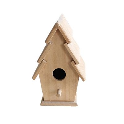 Casa per uccelli in legno piccola e traspirante personalizzata per recinti pratici per uccelli