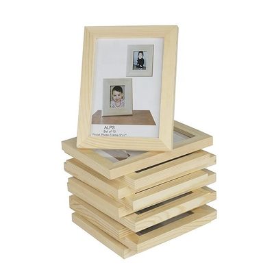 Marco fotografico in legno eco-compatibile 2021 in stile nordico rustico perfetto per qualsiasi stanza