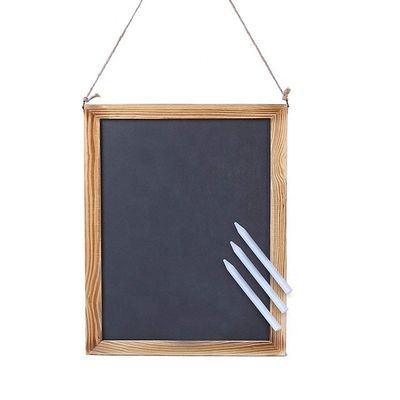 Moderno Stile Ghiaccio Tabella nera Menù appeso Legno Colore Piano Legno di pino per caffetterie