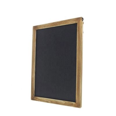 Moderno Stile Ghiaccio Tabella nera Menù appeso Legno Colore Piano Legno di pino per caffetterie