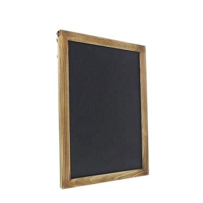 Moderno Stile Ghiaccio Tabella nera Menù appeso Legno Colore Piano Legno di pino per caffetterie