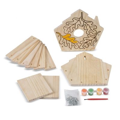 Stampa di modello di legno di cedro Cage Bird House per DIY Decorazione e Decorazione
