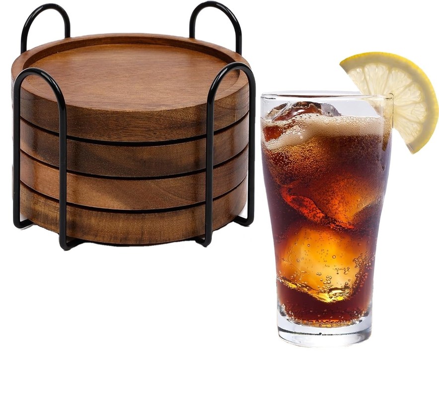 Logo personalizzato Acceptabile Drink Coasters per i tappeti da tavolo Pads Table Decoratio