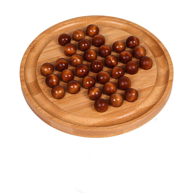 Logo personalizzato 202407 Bambù singolo indipendente gioco di scacchi per adulti e bambini