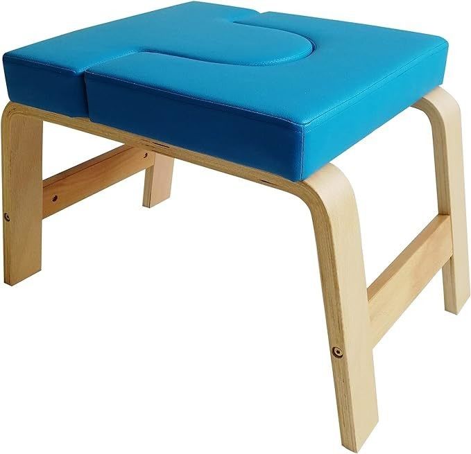 Sedile da yoga in legno massello per l'allenamento efficace della forza e dell'equilibrio