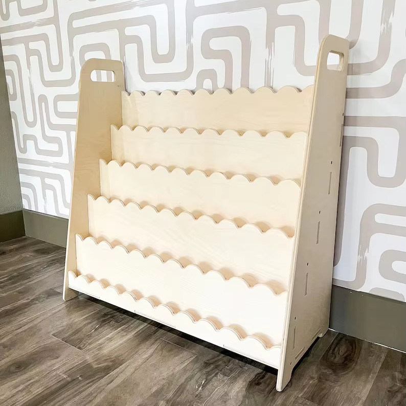 Mobili in legno Montessori Regalo per bambini Mensola in legno per la funzione Risparmia spazio