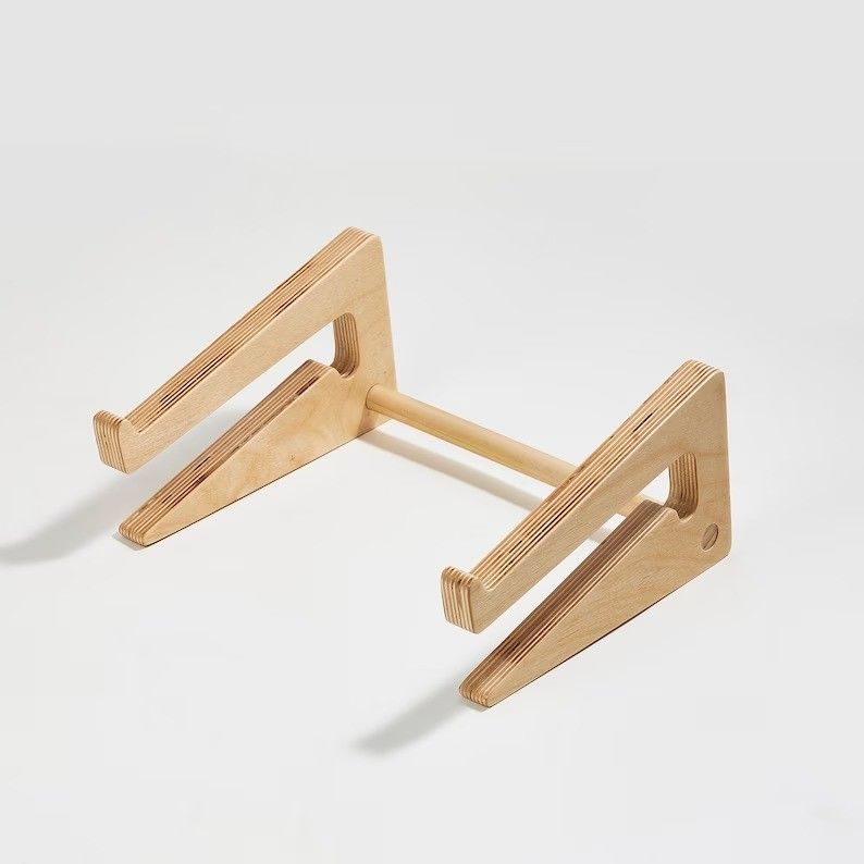 Acceptabile OEM/ODM Stand per laptop in legno per Mac Book Accessorio ergonomico per ufficio
