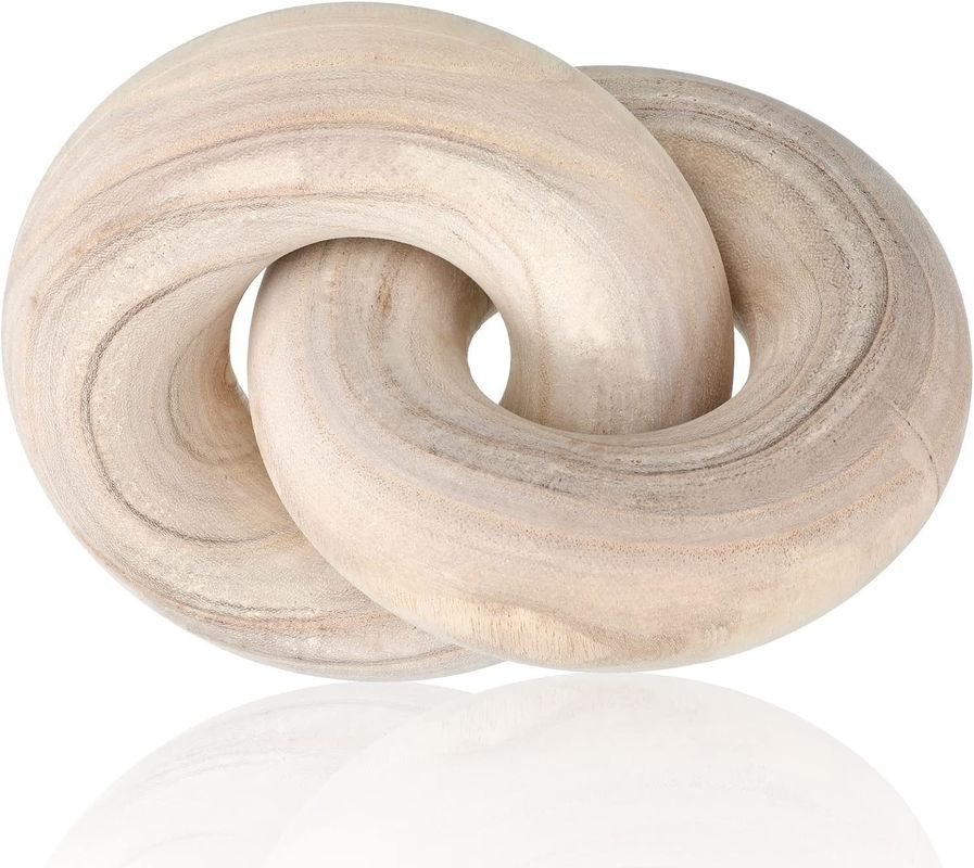 Decorazione a mano in legno in legno in stile naturale rustico per la decorazione del soggiorno