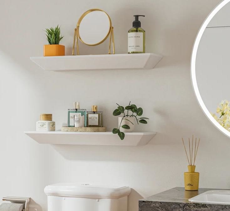 Y Mail Packing Moderno Custom Logo Set Di 2 Pareti Montaggio Ripiani Galleggianti Per Decorazione Pareti