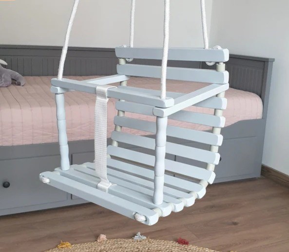 Funzione di risparmio di spazio Swing personalizzato personalizzato in legno artigianale per esterni e interni