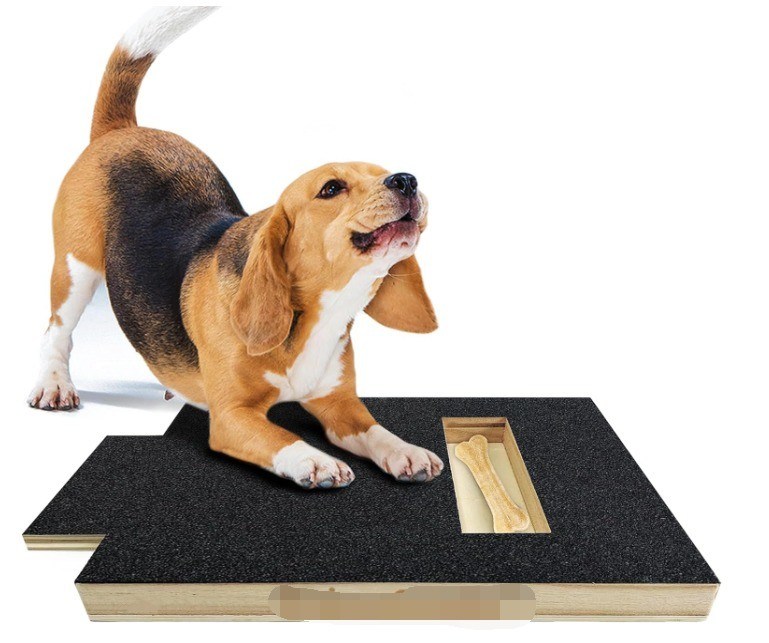OEM Dog Scratch Pad Con Treat Box Dog Nail Scratch Board Con Maniglia Cat Scratching Board